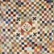 ANTIQUE WELSH PATCHWORK COVERLET, or quilt face, from the family of the artist Carey Morris (1882- - Image 1 of 15