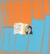 ‡ CERI RICHARDS CBE (Welsh 1903-1971) limited edition (30/60) screenprint - 'Major, Minor, Orange,