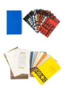 GWASG GREGYNOG: POETS BOOKLETS & PLACES / Y MAN A'R LLE, 1996, box set of twelve limited edition (