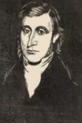 ‡ BRENDA CHAMBERLAIN (Welsh 1912-1971) print - entitled 'Williams O'Wern (Y Parch, William