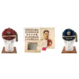 HISTORIC WELSH RUGBY UNION CAPS & EPHEMERA RELATING TO JOSEPH IVOR THOMAS MORRIS, (also referred