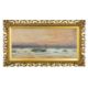UNKNOWN LATE 19TH / EARLY 20TH CENTURY oil on canvas - seascape with rolling waves and sailing - Image 2 of 2