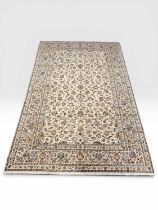 KASHAN WOOL CARPET, 295 x 195cms Provenance: private collection
