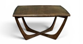 OFFERED WITH LOT 61 - MID-CENTURY G-PLAN STYLE SQUARE COFFEE TABLE, 38 (h) x 70cms² Provenance:
