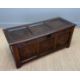 18TH CENTURY WELSH JOINED OAK CARVED COFFER, 53 (h) x 128 (w) x 53cms (d) Provenance: consigned - Image 4 of 10