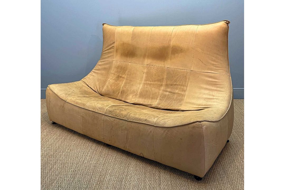 MID-CENTURY GERARD VAN DEN BERG FOR MONTIS 'FLORENCE' SOFA, also known as the 'Rock' sofa, 120 (h) x - Image 3 of 11
