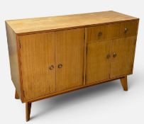 MID-CENTURY SIDEBOARD, 84 (h) x 122 (w) x 46cms (d) Provenance: consigned via West Wales Comments:
