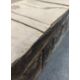 18TH CENTURY WELSH OAK TRIDARN, panel-back canopy top on turned supports, central section of arch - Image 9 of 12