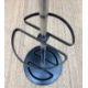 MID-CENTURY HAGO PRODUCTS COAT & UMBRELLA STAND, chrome column with black cast iron base, 164cms (h) - Image 3 of 4