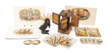 NOVELTY SMOKING COLLECTABLES, comprising a Henry Howell & Co/Dunhill YZ-style ebony and Bakelite