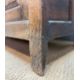 18TH CENTURY WELSH OAK TRIDARN, panel-back canopy top on turned supports, central section of arch - Image 11 of 12