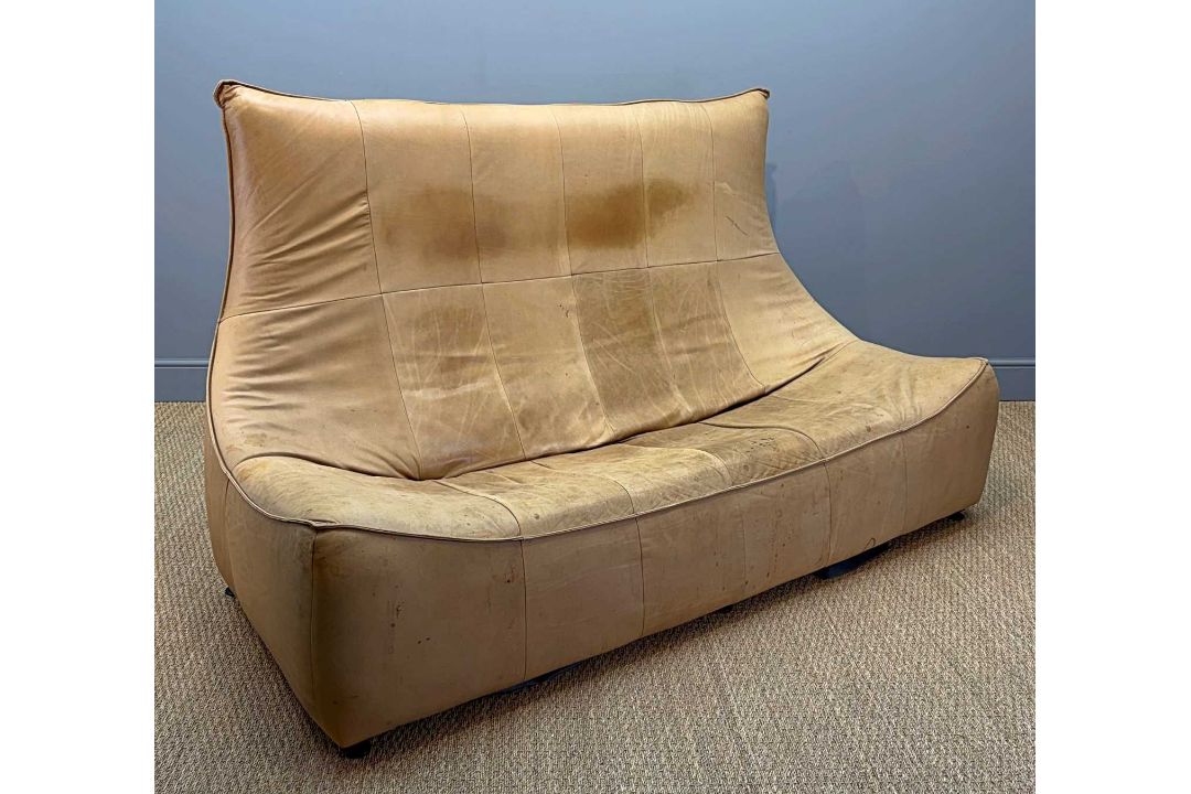 MID-CENTURY GERARD VAN DEN BERG FOR MONTIS 'FLORENCE' SOFA, also known as the 'Rock' sofa, 120 (h) x - Image 4 of 11