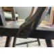 PRIMITIVE ELM & ASH ARMCHAIR, 19th Century, retaining traces of dark green paint, the tapering - Image 12 of 13
