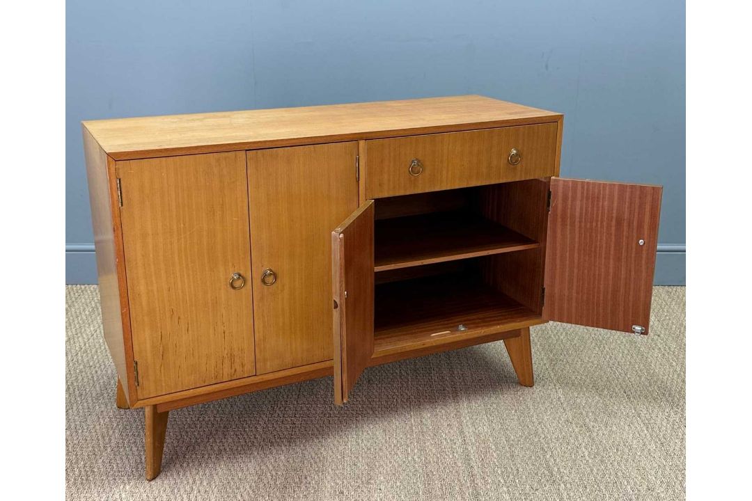 MID-CENTURY SIDEBOARD, 84 (h) x 122 (w) x 46cms (d) Provenance: consigned via West Wales Comments: - Image 2 of 6
