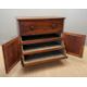 UNUSUAL ANTIQUE MAHOGANY SECRETAIRE CABINET, drop-front writing desk, fitted interior, lower - Image 12 of 13