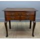 19TH CENTURY OAK LOWBOY, three frieze drawers, front cabriole legs, pad feet, 70 (h) x 80 (w) x - Image 2 of 4