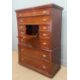 EARLY 20TH CENTURY SCOTTISH STYLE MAHOGANY 'BUREAU' CHEST, upper section with an arrangement of - Image 5 of 5