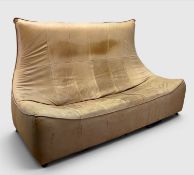MID-CENTURY GERARD VAN DEN BERG FOR MONTIS 'FLORENCE' SOFA, also known as the 'Rock' sofa, 120 (h) x
