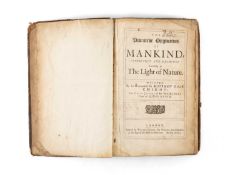 ANTIQUARIAN PHILOSOPHY VOLUME BY HALE (SIR MATTHEW). The Primitive Origination of Mankind,