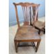 GROUP OF ANTIQUE CHAIRS including, five early 20th century rush-seat spindle back chairs (inc. one - Image 8 of 10