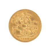 EDWARD VII SOVEREIGN, 1903 (EF), 7.98g Provenance: private collection Gwynedd