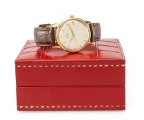 OMEGA 9CT GOLD WRISTWATCH, 1961, Ref. 992.175307, Cal. 552 automatic 24J movement signed, signed