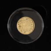 ELIZABETH II GOLD PROOF SOVEREIGN, 2021, 50th Anniversary of Decimalisation, limited edition (238/
