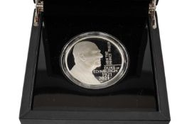 ELIZABETH II SILVER PROOF 5OZ COIN, 2021, In Memoriam of His Royal Highness The Duke of Edinburgh,