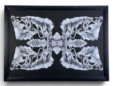 ‡ MARTIN LANGFORD (English, British, b. 1970) print - entitled 'Psychedelic Mandala 5', 83 x 58cms