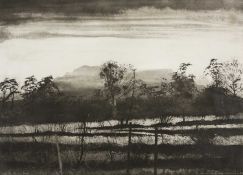 ‡ NORMAN ACKROYD CBE RA (English, 1938-2024) limited edition (16/50) aquatint - entitled 'South