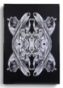 ‡ MARTIN LANGFORD (English, b. 1970) print - entitled 'Psychedelic Mandala 4', 83 x 58cms