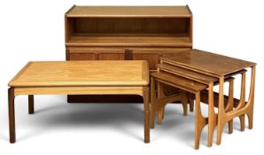 MID-CENTURY FURNITURE, to include Parker Knoll coffee table, 42 (h) x 93 (w) x 52cms (d); Nathan