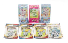 POKÉMON, CHINESE & BRITISH BOOSTER PACKS, two Chinese Gemstone Vol. 2 Eevee booster boxes and a