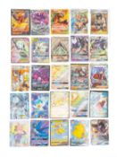 POKÉMON CARDS, a collection of approximately sixty cards from numerous sets, all cards are EX, GX,