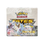 POKÉMON XY ERA: FATES COLLIDE factory-sealed booster box, containing thirty-six packs Provenance: