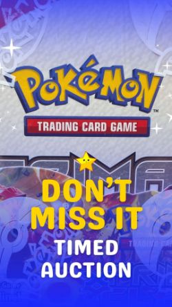Pokémon Cards: Timed Auction