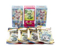 POKÉMON, CHINESE & BRITISH BOOSTER PACKS, two Chinese Gemstone Vol. 2 Eevee booster boxes and a