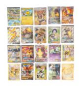 POKÉMON CARDS, a collection of approximately sixty cards from numerous sets, all cards are EX, GX,