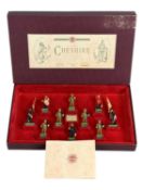W. BRITAIN BOXED LIMITED EDITION SET OF TEN HAND-PAINTED LEAD SOLDIERS, commemorating the 300th