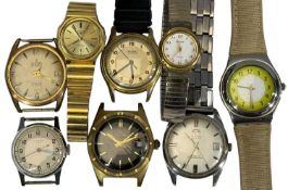ASSORTED VINTAGE GENT'S & LADIES' WRISTWATCHES, including Dupont, Allaine and Majex Provenance: