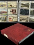 VINTAGE POSTCARDS, album containing mainly Welsh-related postcards, approx. 500 Provenance: