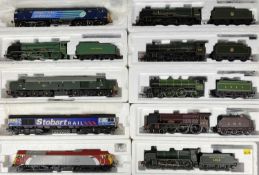 TEN BOXED BACHMANN BRANCH LINE LOCOMOTIVES & TENDERS, 32-163, 32-760, 31-283, 32-977, 31-711, 32-