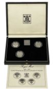ROYAL MINT 1984-1987 UK £1 SILVER PROOF PIEDFORT COLLECTION, three coins, Wales, Scotland and