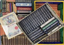 ASSORTMENT OF BOOKS, including Folio Society, Odhams Press Ltd classics etc., contained in four
