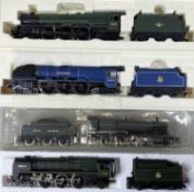 FOUR HORNBY RAILWAYS BOXED LOCOMOTIVES & TENDERS, Pete Waterman collection Princess Royal class