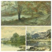 PHIL OSMENT (British 1862-1947) pair of watercolours - entitled 'Near Trefriw, North Wales' and '