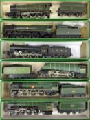 SIX VARIOUS LOCOMOTIVES & TENDERS Provenance: private collection Conwy