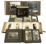 VINTAGE PHOTOGRAPHS & CARDS, five albums with comprehensive contents, early 20th century and