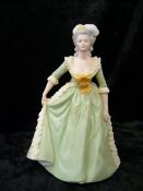 Marie Antoinette. Franklin Porcelain. Handbemalt. H 22cm.
