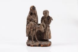 Skulptur. Süddeutsch, 18. Jh. Heilige